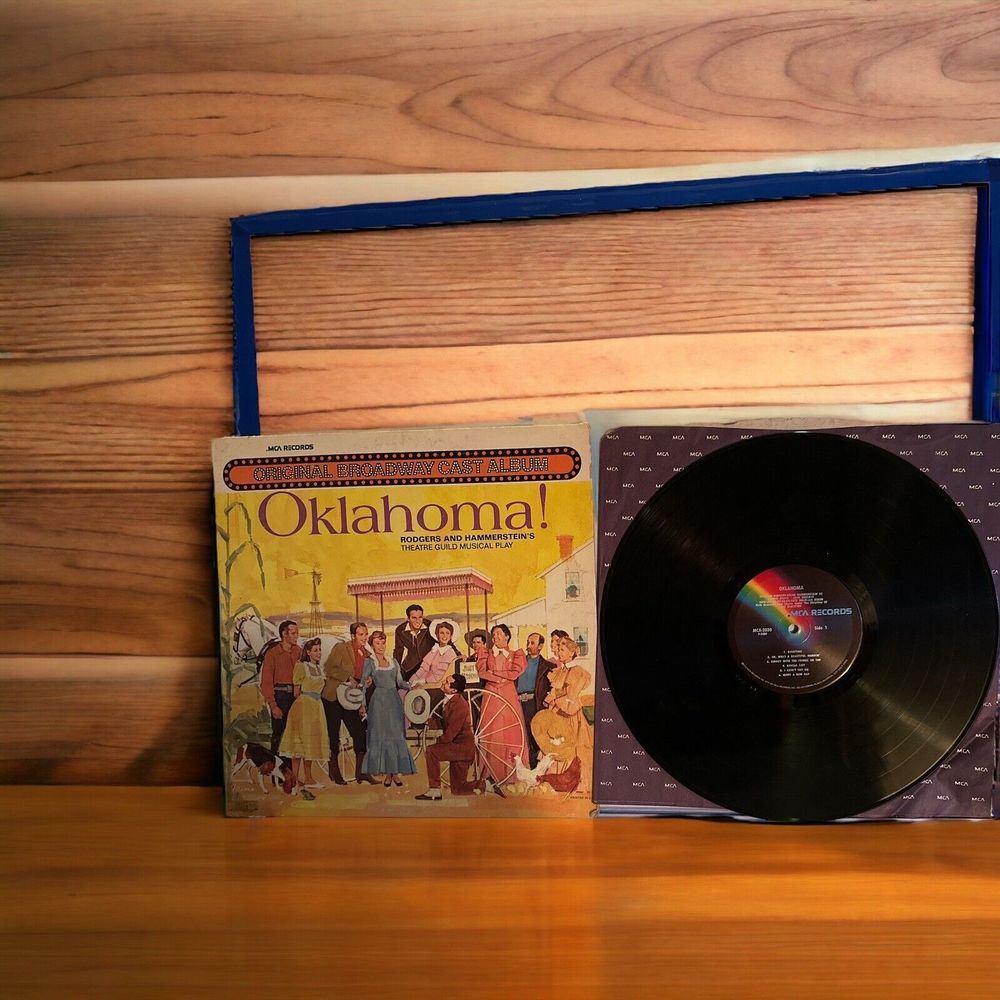 Original Broadway Cast Album Oklahoma! MCA-2030 MCA Record LP Vinyl